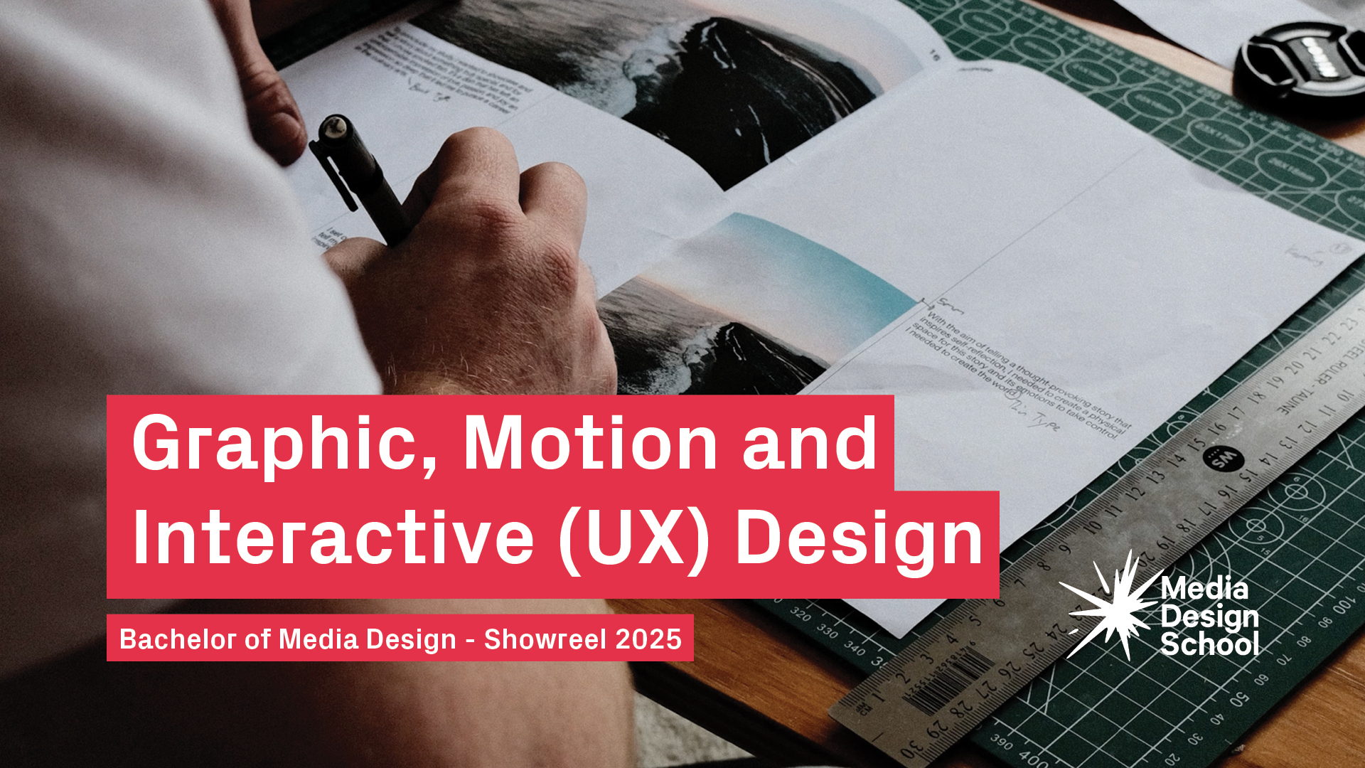 Graphic, Motion and Interactive Design at Media Design School